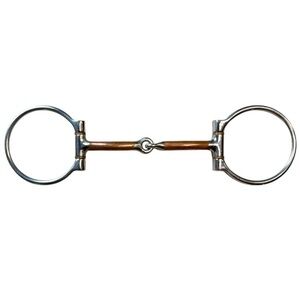 Unbranded Two Toned Copper and Silver Horse Bit